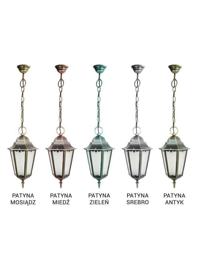 Lampa zewnętrzna wisząca ogrodowa Retro Classic II K 1018/1/DH LEDco.pl