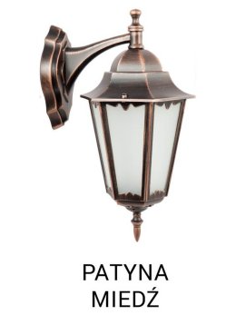 Kinkiet klasyczny angielski zamkowy Retro Classic II dół  - LEDco.pl