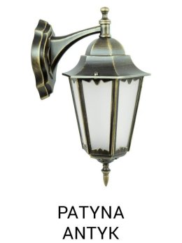 Kinkiet klasyczny angielski zamkowy Retro Classic II dół  - LEDco.pl
