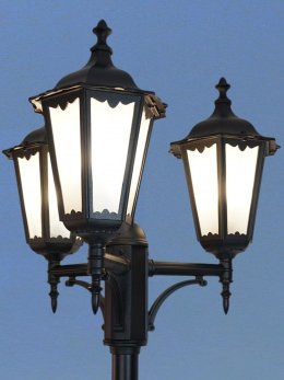 Latarnia Retro Classic 195-295cm OGMWN3 klasyczna potrójna - sklep LEDco.pl