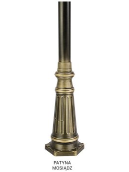 Latarnia Retro Classic 195-295cm OGMWN3 klasyczna potrójna - sklep LEDco.pl
