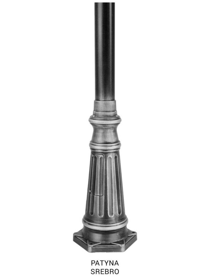 Latarnia Retro Classic 195-295cm OGMWN3 klasyczna potrójna - sklep LEDco.pl