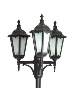 Latarnia Retro Classic 195-295cm OGMWN3 klasyczna potrójna - sklep LEDco.pl