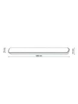 Oprawa IP65 120cm do świetlówek LED T8 do hali magazynu - LEDco.pl