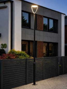 Lampa uliczna LED URAN 447cm 60W IK08 oświetlenie osiedli, ulic, parków