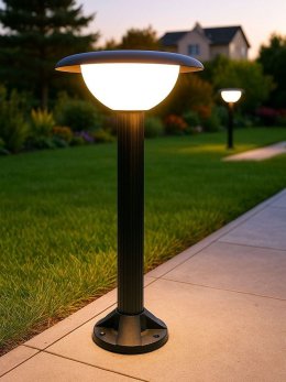 Słupek ogrodowy FEBE 63cm IP65 czarny wymienna żarówka E27 LEDco.pl