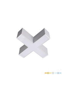 Łącznik X do LED KOLINE K2 biały Kobi Pro 003715