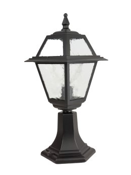 Niski słupek ogrodowy WITRAŻ 47cm E27 retro | sklep LEDco.pl