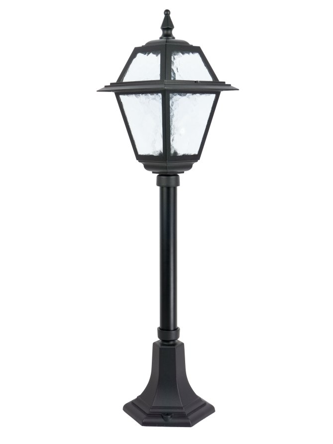 Lampa ogrodowa w angielskim stylu słupek oświetleniowy WITRAŻ 80cm