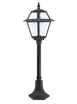 Lampa ogrodowa w angielskim stylu słupek oświetleniowy WITRAŻ 80cm