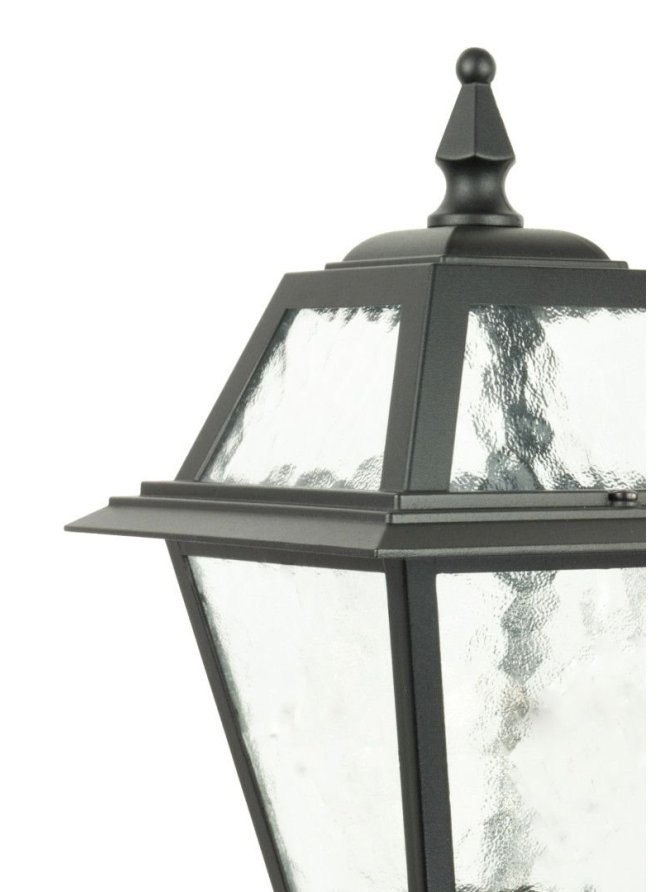 Lampa ogrodowa w angielskim stylu słupek oświetleniowy WITRAŻ 80cm
