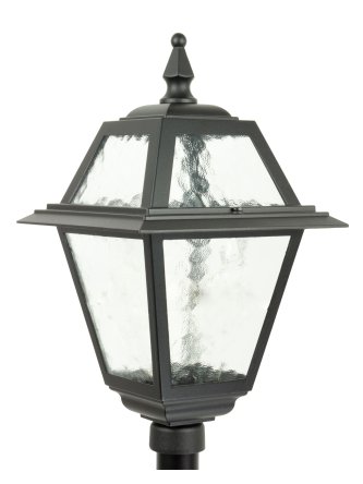 Lampa ogrodowa w angielskim stylu słupek oświetleniowy WITRAŻ 80cm 2