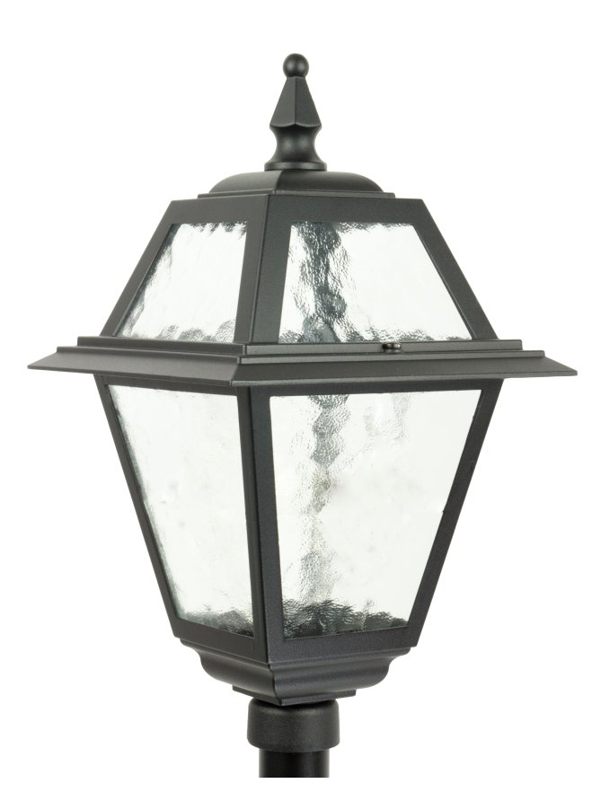 Lampa ogrodowa w angielskim stylu słupek oświetleniowy WITRAŻ 80cm