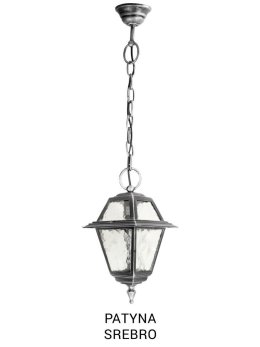 Lampa tarasowa wisząca WITRAŻ retro K 1018/1/N | sklep LEDco.pl