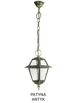 Lampa tarasowa wisząca WITRAŻ retro K 1018/1/N | sklep LEDco.pl
