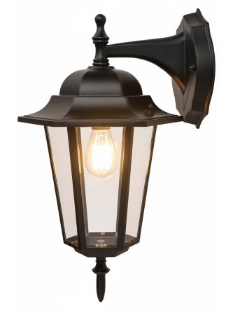 Kinkiet ogrodowy LIGURIA E27 do dołu czarny 201935 GoldLux LEDco.pl