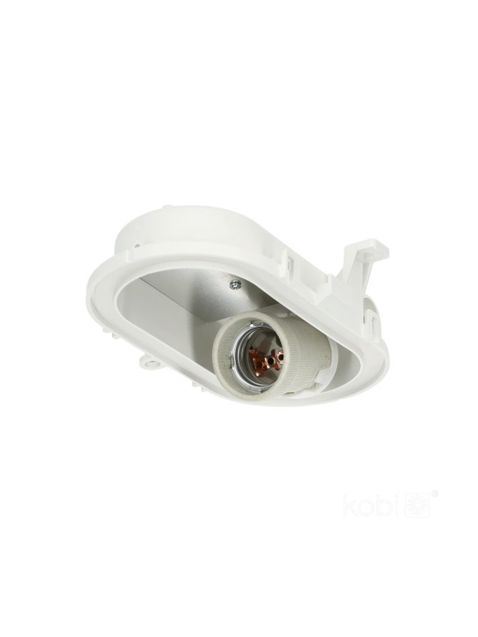 Oprawa kanałowa SOMA PC 1xE27 60 siatka plastik Kobi 001948