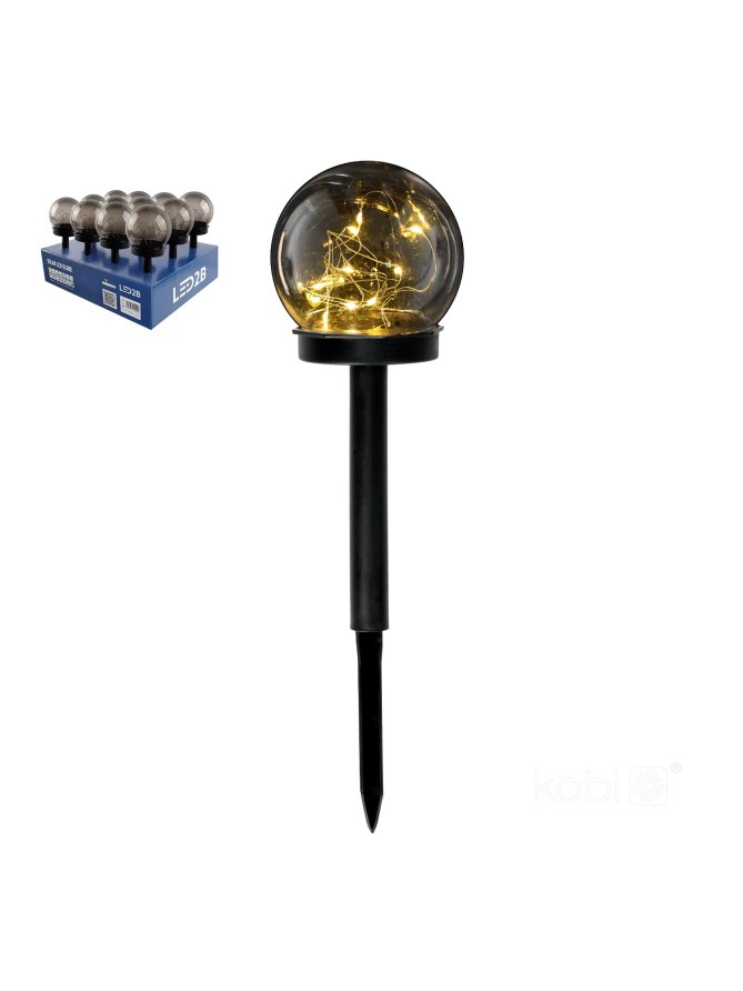 Lampa solarna wbijana LED GLOBE 3000K IP44 LED2B 004494