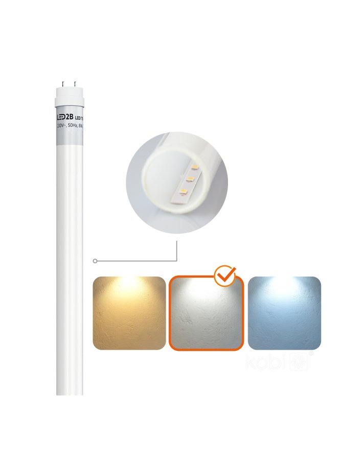 Świetlówka LED T8 22W 150CM 4000K LED2B 001312