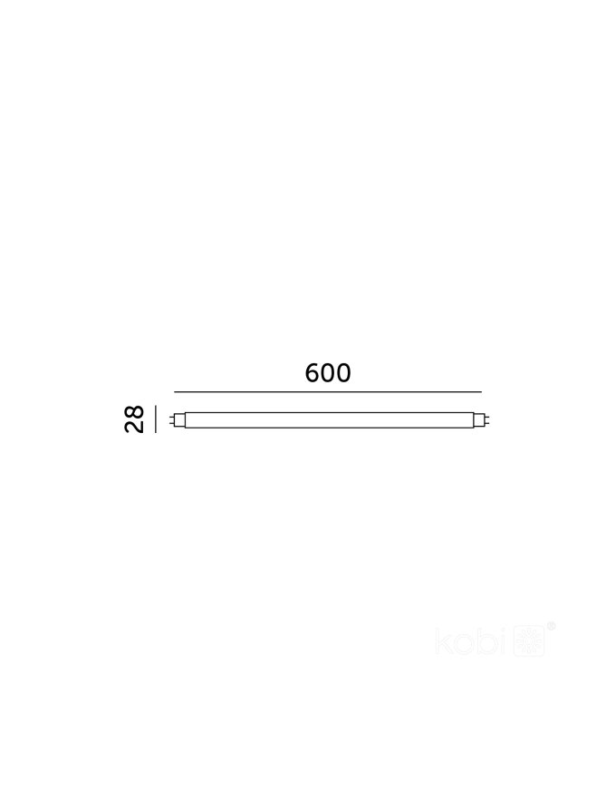 Świetlówka LED T8 G2 9W 60cm 6500K Kobi Premium 003925