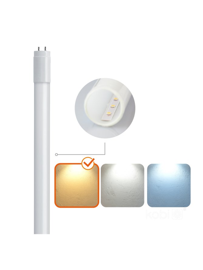Świetlówka LED T8 G2 18W 120cm 3000K Kobi Premium 003926