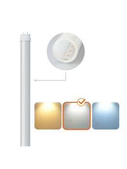 Świetlówka LED T8 G2 22W 120cm 4000K Kobi Premium 004536