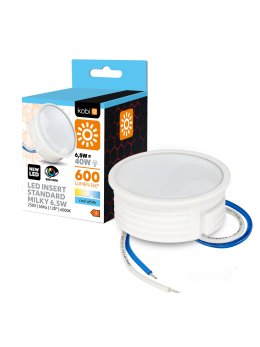 Wkład LED INSERT 6,5W 6000K mleczny Kobi 001244