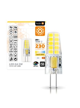 Żarówka LED G4 2W 3000K Kobi 001158