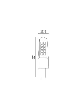 Żarówka LED G4 2W 3000K Kobi 001158