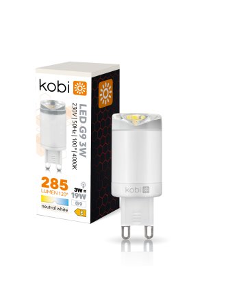 Żarówka LED G9 3W 4000K Kobi 001162