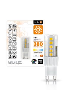 Żarówka LED G9 4W 4000K Kobi 001165