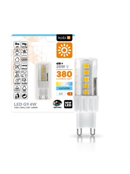 Żarówka LED G9 4W 6000K Kobi 001166