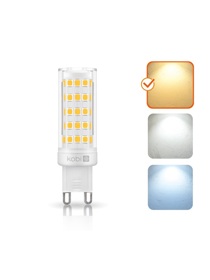 Żarówka LED G9 6,5W 3000K Kobi 004292