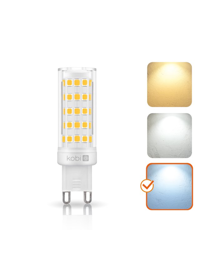 Żarówka LED G9 6,5W 6000K Kobi 004294