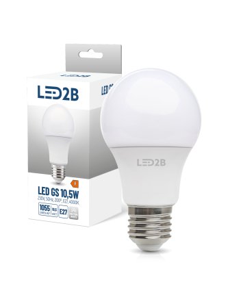 Żarówka LED GS 10,5W E27 4000K LED2B 001255