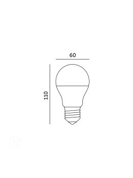 Żarówka LED GS 13W E27 3000K Kobi 001178