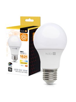 Żarówka LED GS 15W E27 3000K Kobi 001182
