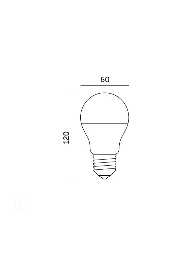 Żarówka LED GS 15W E27 3000K Kobi 001182