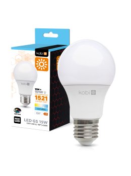 Żarówka LED GS 15W E27 6500K Kobi 001186