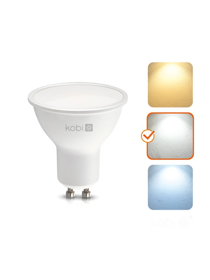 Żarówka LED GU10 1W 4000K Kobi 001200