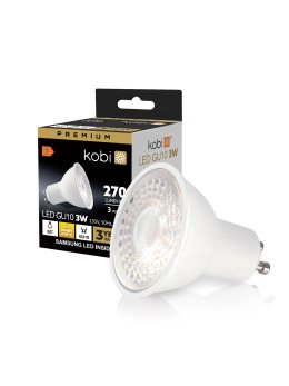 Żarówka LED GU10 3W 3000K Kobi Premium 001205