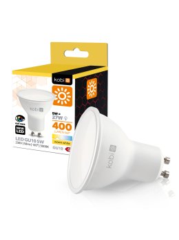 Żarówka LED GU10 5W 3000K Kobi 001215