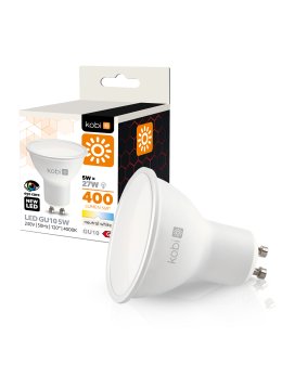 Żarówka LED GU10 5W 4000K Kobi 001217