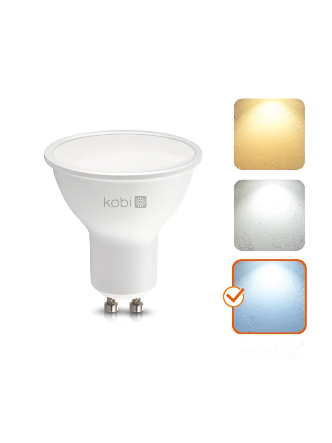 Żarówka LED GU10 5W 6000K Kobi 001220