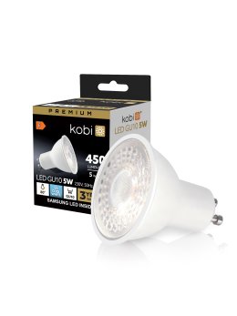 Żarówka LED GU10 5W 6500K Kobi Premium 001221