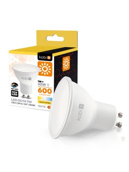 Żarówka LED GU10 7W 3000K Kobi 001226