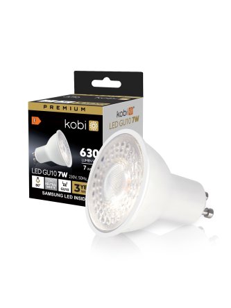 Żarówka LED GU10 7W 4000K Kobi Premium 001229