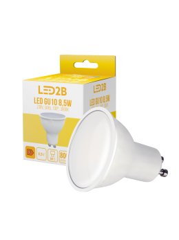 Żarówka LED GU10 8,5W 3000K LED2B 003810