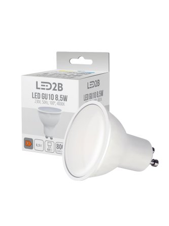 Żarówka LED GU10 8,5W 4000K LED2B 003811