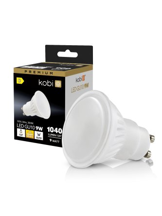 Żarówka LED GU10 9W 3000K Kobi Premium 001235